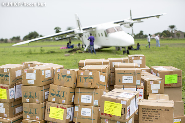 UNHCRからの医薬品