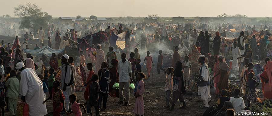多くのスーダン難民が逃れる南スーダン国境