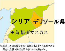 デリゾール地図