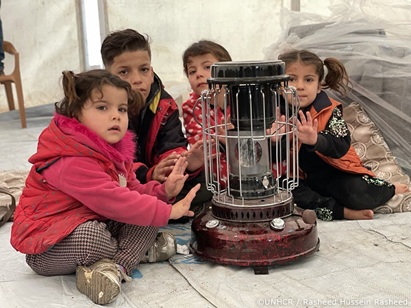 シリア難民の子どもたち